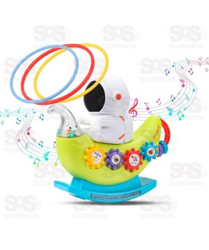 Astronauta Musical Argolas Toy King TK-AB7479