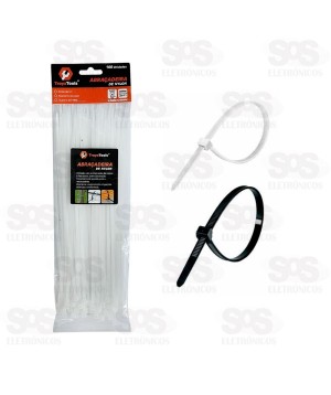 Abraçadeira De Nylon 3,6x250MM Com 100 Unidades TroyaTools TRY-0069