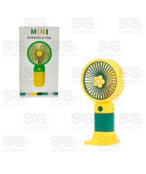 Ventilador Portátil De Mão Com Suporte BRQ-VP-09