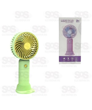 Ventilador Portátil De Mão Com Suporte BRQ-VP-01