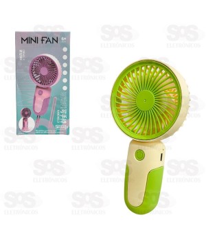 Ventilador Portátil De Mão 3 Velocidades BRQ-VP-17