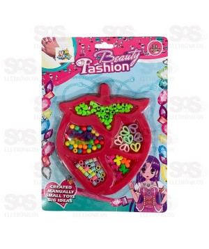 Kit Miçanga Infantil 80 Peças Toy King TK-AB6719