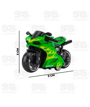 Mini Moto à Fricção Cores Variadas Toy King TK-AB6949