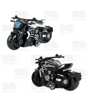 Mega Moto à Fricção Cores Variadas Toy King TK-AB6950