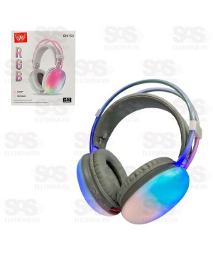 Fone De Ouvido Sem Fio Bluetooth RGB Altomex BM758