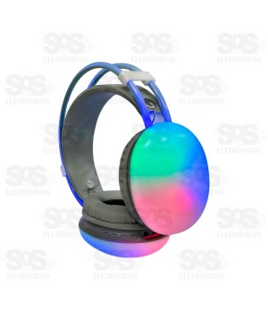 Fone De Ouvido Sem Fio Bluetooth RGB Altomex BM758