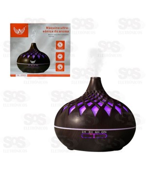 Difusor Umidificador De Ar Com LED 550ML Altomex AL-2693
