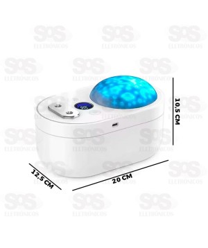 Umidificador De Ar Saída Dupla Com Projetor 1000ML Altomex AL-2793