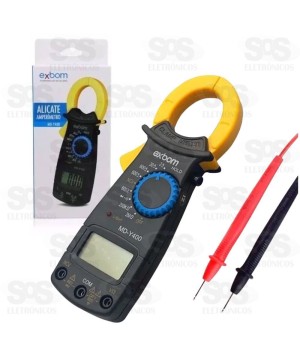 Alicate Amperímetro Com Visor De LED MD-Y400