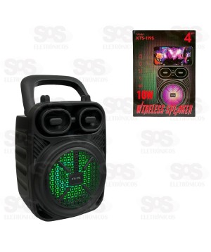 Caixa De Som 10W Com Suporte De Celular KTS-1195