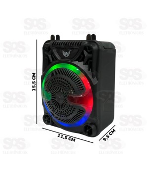 Caixa De Som 8W Com Suporte De Celular Altomex AL-3195