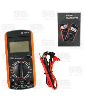 Multímetro Digital Com Beep Profissional 3215