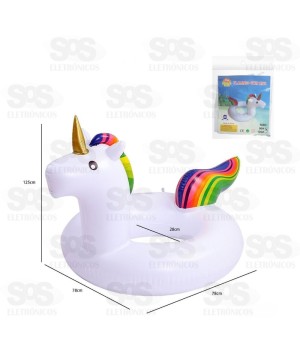 Boia Inflável Unicórnio 78CM Altomex AL-3722-S