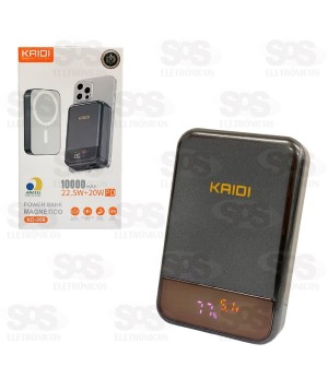 Carga Extra 10.000mAh Magnético Magsafe Kaidi KD-998