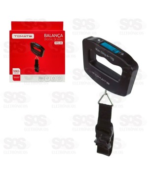 Balança Digital Pêndulo Até 50Kg Tomate STC-03