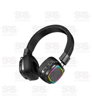 Fone De Ouvido Sem Fio Bluetooth Com LED Altomex BM765