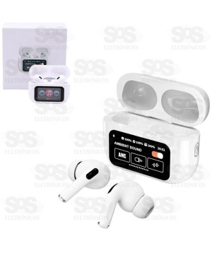 Fone Bluetooth Tela Lcd Touch Som Plus Altomex A-9 Pro