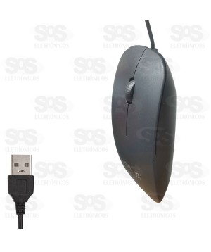 Mouse óptico Com Fio USB Invas-20054