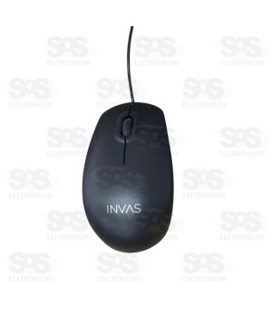 Mouse óptico Com Fio USB Inova IN-20056