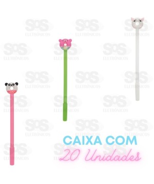 Caneta Divertida Foodpen Caixa 20 Unidades Polibrinq SB017