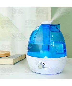 Umidificador De Ar 2,8 Litros Bico Rotacional Bivolt B-Max BM-U08