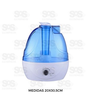 Umidificador De Ar 3,5 Litros 2 Saidas Bivolt B-Max BM-U07