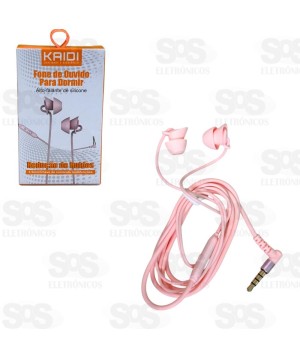 Fone Auricular Com Microfone Auxiliar Kaidi KD-263