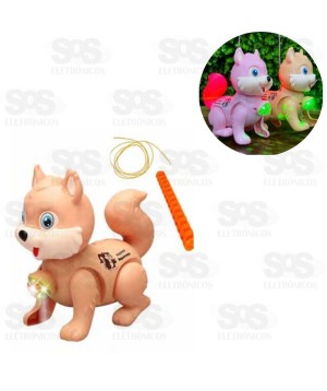 Esquilo Divertido Com Luzes e Sons Toy King TK-AB9079