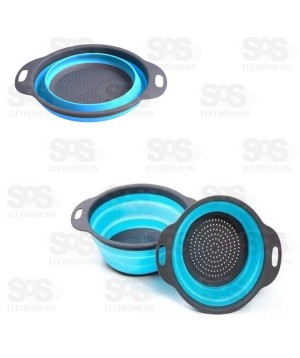 Escorredor Retrátil Silicone 24X8Cm Top ùtil TOP0682