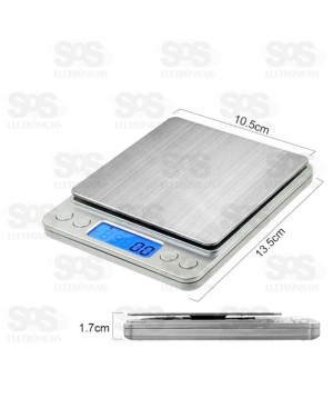 Balança De Precisão Capacidade Até 2 Quilos B-Max BM-A02