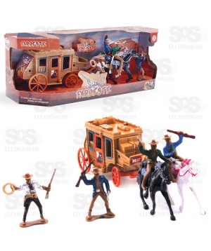 Kit Faroeste 7 Peças  Pica Pau PI 3905