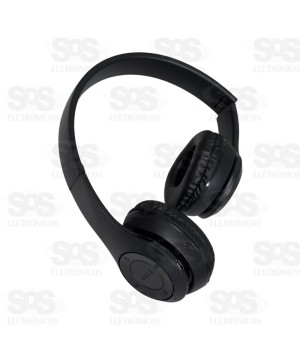 Fone De Ouvido Sem Fio Bluetooth/FM P47