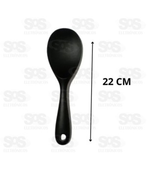 Colher de Arroz Silicone 22cm Caerus CRS-2800
