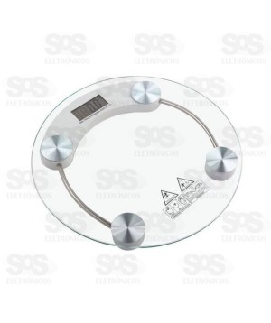 Balança de Banheiro Vidro até 180 Kilos Caerus CRS-2514