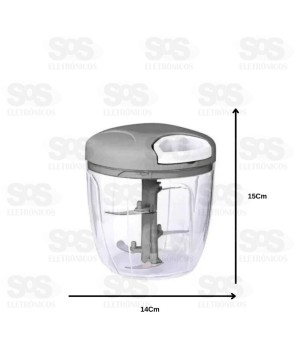 Mini Processador de Alimentos Manual  900ML Caerus CRS-2593