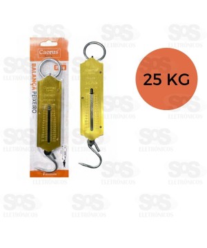 Balança Peixeiro Analógica 25 Kilos Caerus CRS-2509