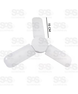 Lâmpada LED 3 Hélices 54W Caerus CRS-2033