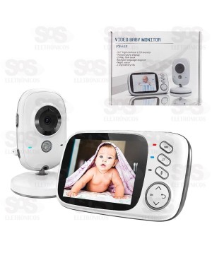 Câmera Babá Eletrônica Com Visor LCD VB603