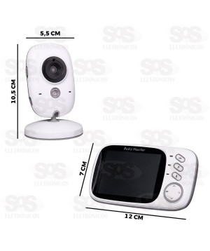 Câmera Babá Eletrônica Com Visor LCD VB603