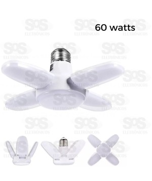 Lâmpada LED 4 Hélices 60W Caerus CRS-2035