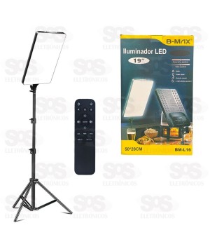 Iluminador LED 19 Polegadas B-Max BM-L16 *Sem Tripé