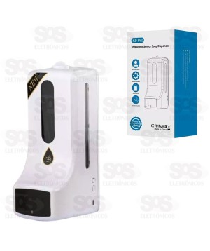 Dispenser Automático Com Painel 1000ML Sensor de Temperatura K9