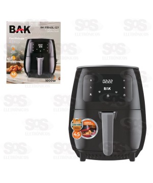 Fritadeira Elétrica Air Fryer 4,5 Litros 127V Bak BK-FRI45L-127