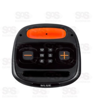 Caixa De Som 25W Bluetooth Com Microfone Bak BK-281SW