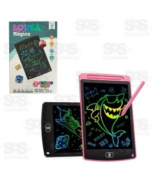 Lousa Mágica Infantil Colorida 12 Polegadas Segma SEG-LMG12