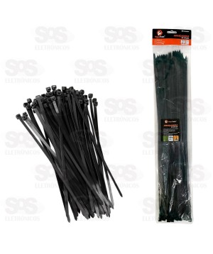 Abraçadeira De Nylon 7,6X500mm 50 Unidades TRY-0083