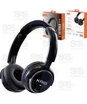 Fone De Ouvido Sem Fio Bluetooth Kaidi KD-756