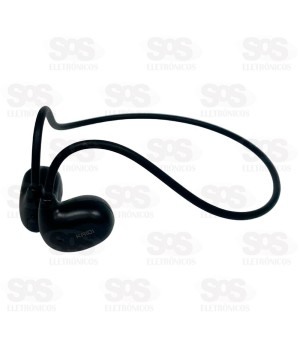 Fone De Ouvido Sem Fio Esportivo Condução Óssea Bluetooth Kaidi KD-907