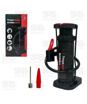 Bomba De Ar Manual Bico Duplo TroyaTools TRY-0052