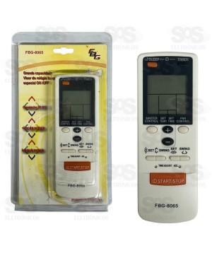 Controle Remoto Para Ar Condicionado Fujitsu FBG-8065